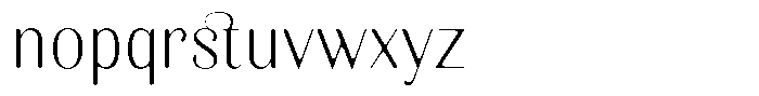 Kastien Soft Light Semi Condensed Font LOWERCASE