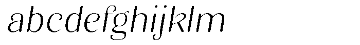 Kastien Soft Light Semi Expanded Italic FONT