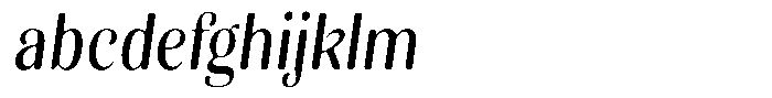 Kastien Soft Medium Condensed Italic FONT