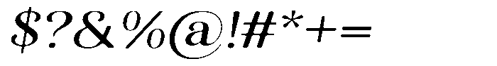 Kastien Soft Medium Expanded Italic Font OTHER CHARS