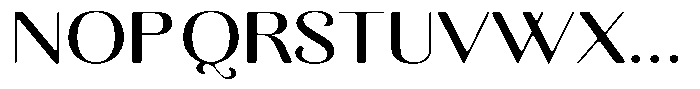 Kastien Soft Medium Expanded Font UPPERCASE