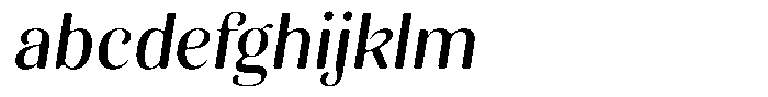 Kastien Soft Medium Italic FONT