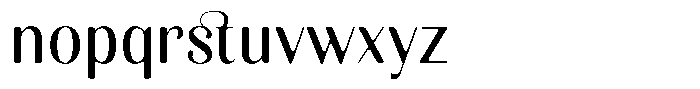 Kastien Soft Medium Semi Condensed Font LOWERCASE