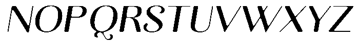 Kastien Soft Medium Semi Expanded Italic Font UPPERCASE