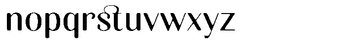Kastien Soft Medium Font LOWERCASE