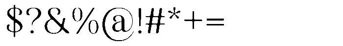Kastien Soft Regular Font OTHER CHARS