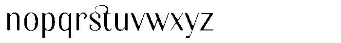 Kastien Soft Semi Condensed Font LOWERCASE
