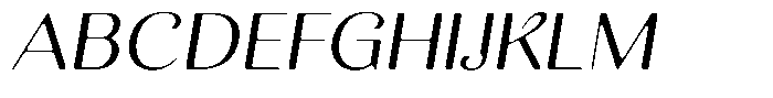 Kastien Soft Semi Expanded Italic Font UPPERCASE