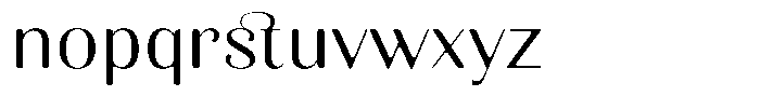 Kastien Soft Semi Expanded Font LOWERCASE