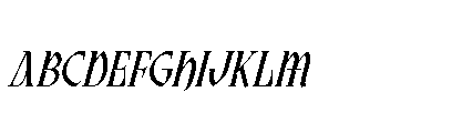 Katalis Seraph Font UPPERCASE