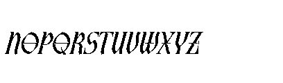 Katalis Seraph Font UPPERCASE