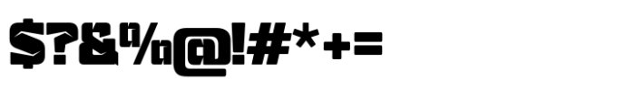 Katalyst Typeface Regular Font OTHER CHARS