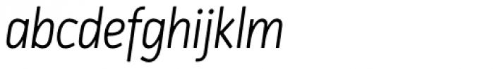 Katarine Std Light Italic Font LOWERCASE
