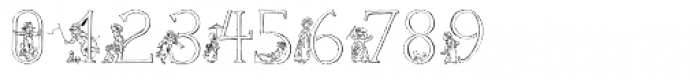 Kate Greenaways Alphabet Font OTHER CHARS