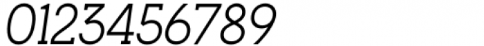 Kate Slab 400 Regular Italic Font OTHER CHARS