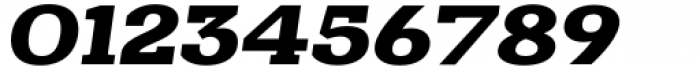 Kate Slab Pro Expanded 900 Black Italic Font OTHER CHARS