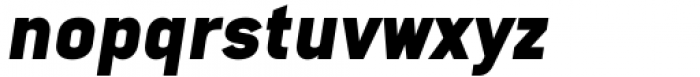 Katerina Black Oblique Font LOWERCASE