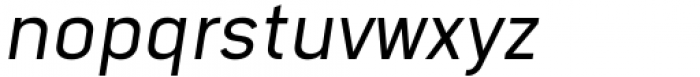 Katerina Regular Oblique Font LOWERCASE