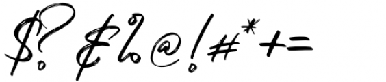 Katherina Signature Font Font OTHER CHARS