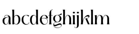 Kathy Style Light Font LOWERCASE