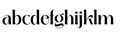 Kathy Style Regular Font LOWERCASE