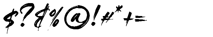 Katighe Font OTHER CHARS