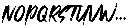 Katighe Font UPPERCASE