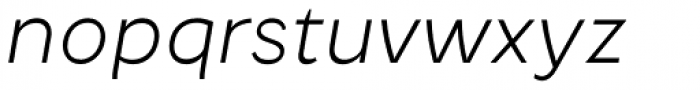 Katlynne Light Italic Font LOWERCASE