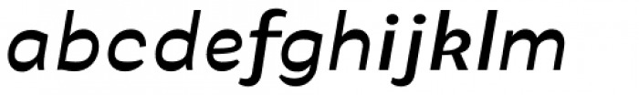 Katlynne One Bold Neg Italic Font LOWERCASE