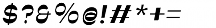 Katlynne Three Bold Neg Italic Font OTHER CHARS