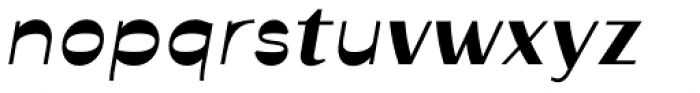 Katlynne Three Bold Neg Italic Font LOWERCASE