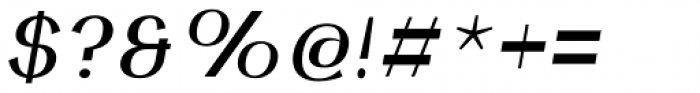 Katlynne Three Regular Pos Italic Font OTHER CHARS