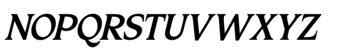 Katrine Nikolas  Italic Font UPPERCASE