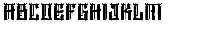 Katsuha Regular Font UPPERCASE