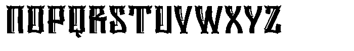 Katsuha Regular Font UPPERCASE