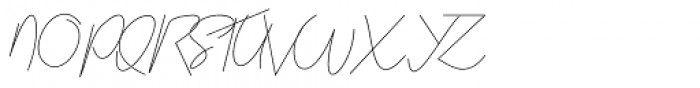 Katty Signature Regular Font UPPERCASE