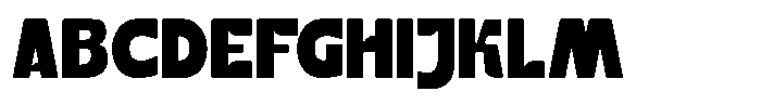 Katur Coffee Regular Font UPPERCASE