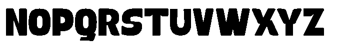 Katur Coffee Regular Font UPPERCASE