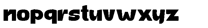 Katur Coffee Regular Font LOWERCASE