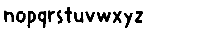 Kaukyra Font LOWERCASE