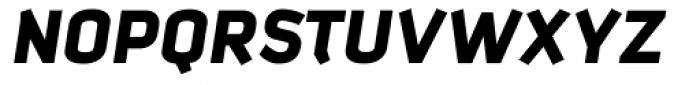 Kautiva Black Italic Caps Font UPPERCASE