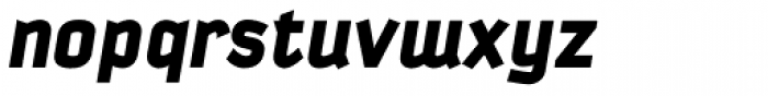 Kautiva Pro Black Italic Font LOWERCASE