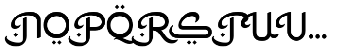 Kautsar Font UPPERCASE