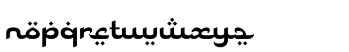 Kautsar Font LOWERCASE