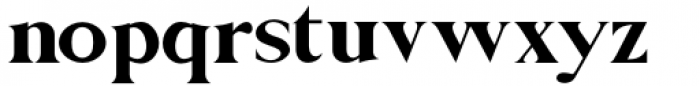 Kavarian Serif Regular Font LOWERCASE
