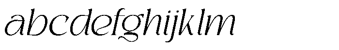 Kaviera Italic FONT