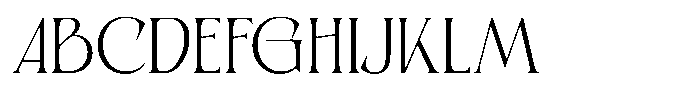 Kaviera Regular Font UPPERCASE