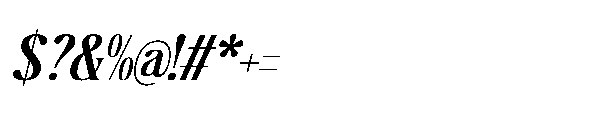 Kavital Mindset Italic Font OTHER CHARS