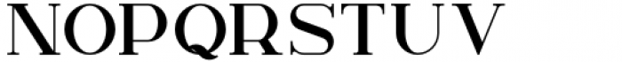 Kavo Serif Regular Font UPPERCASE