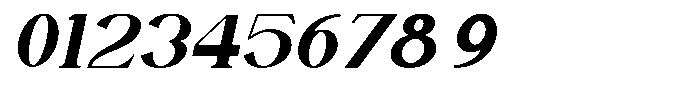 Kaweni Italic Font OTHER CHARS